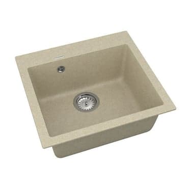 სამზარეულოს ნიჟარა კრემისფერი Vankor Orman Beige OMP 01.49