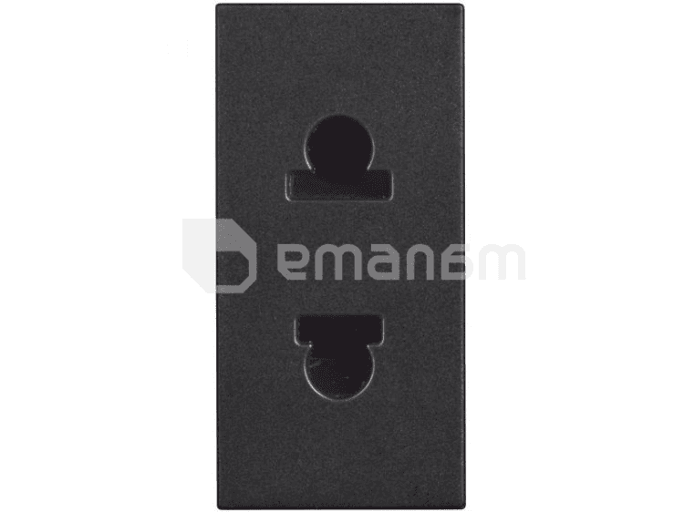 როზეტი Bticino bt-RG4125 Euro/US შავი