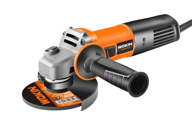 კუთხსახეხი Wokin 784685, 125mm, 850W 12000Rpm, Black/Orange