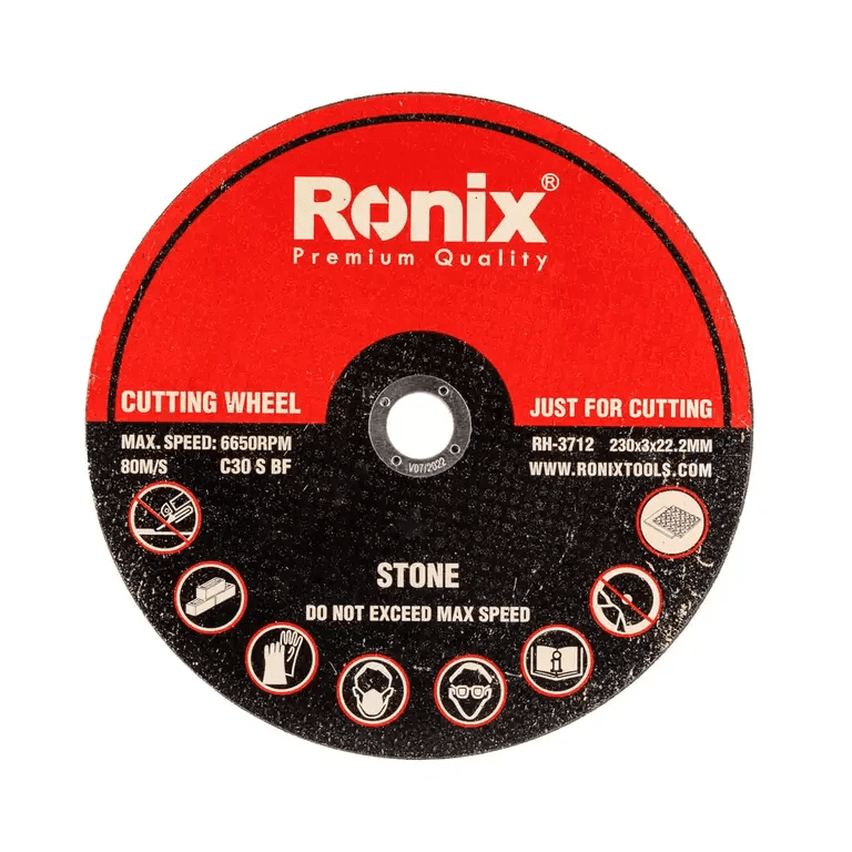 ქვის საჭრელი დისკი Ronix RH-3712, 230მმ*3.0მმ