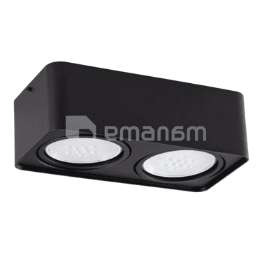 სანათი წერტილოვანი მბრუნავი Kanlux TUBEO ES 250-B GU10 2x MAX 25W