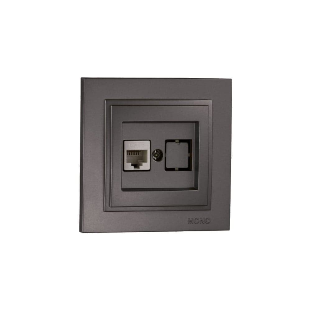 როზეტი CAT6 DESPINA Black - 102-202005-125
