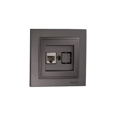 როზეტი CAT6 DESPINA Black - 102-202005-125