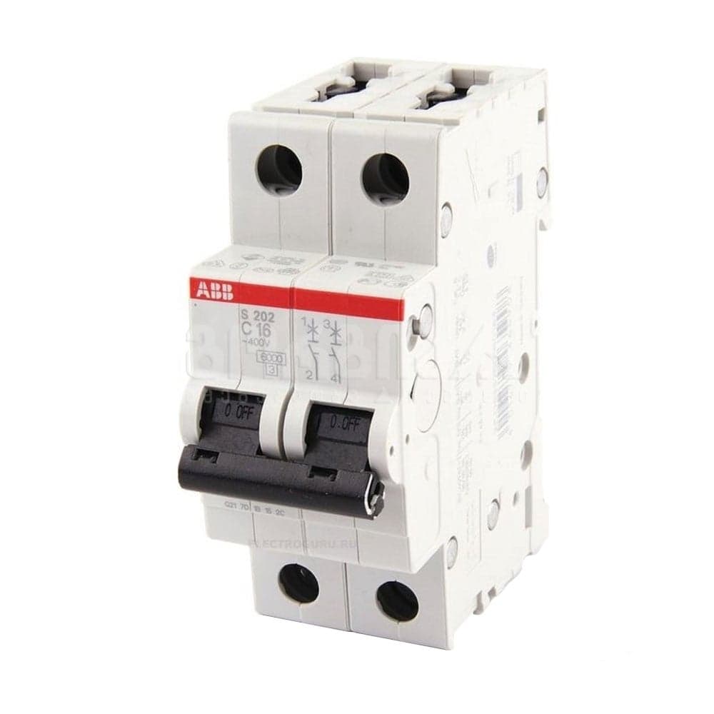 ავტომატ-ამომრთველი 1+N 16A 6kA ABB  2CDS211103R0164