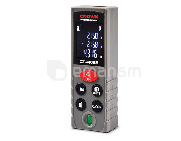 მანძილმზომი ლაზერული Crown CT44028