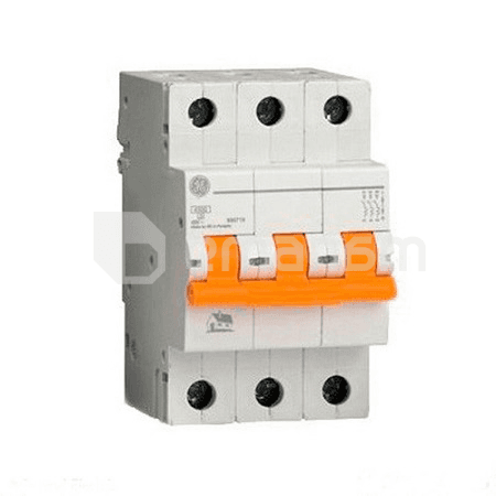 ავტომატური ამომრთველი General Electric 6kA 20A 3P C 690580