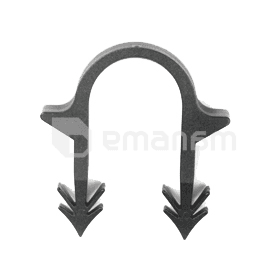 სამაგრი მილის პლასტმასის Giacomini Ø14-20mm H30 R983Y003