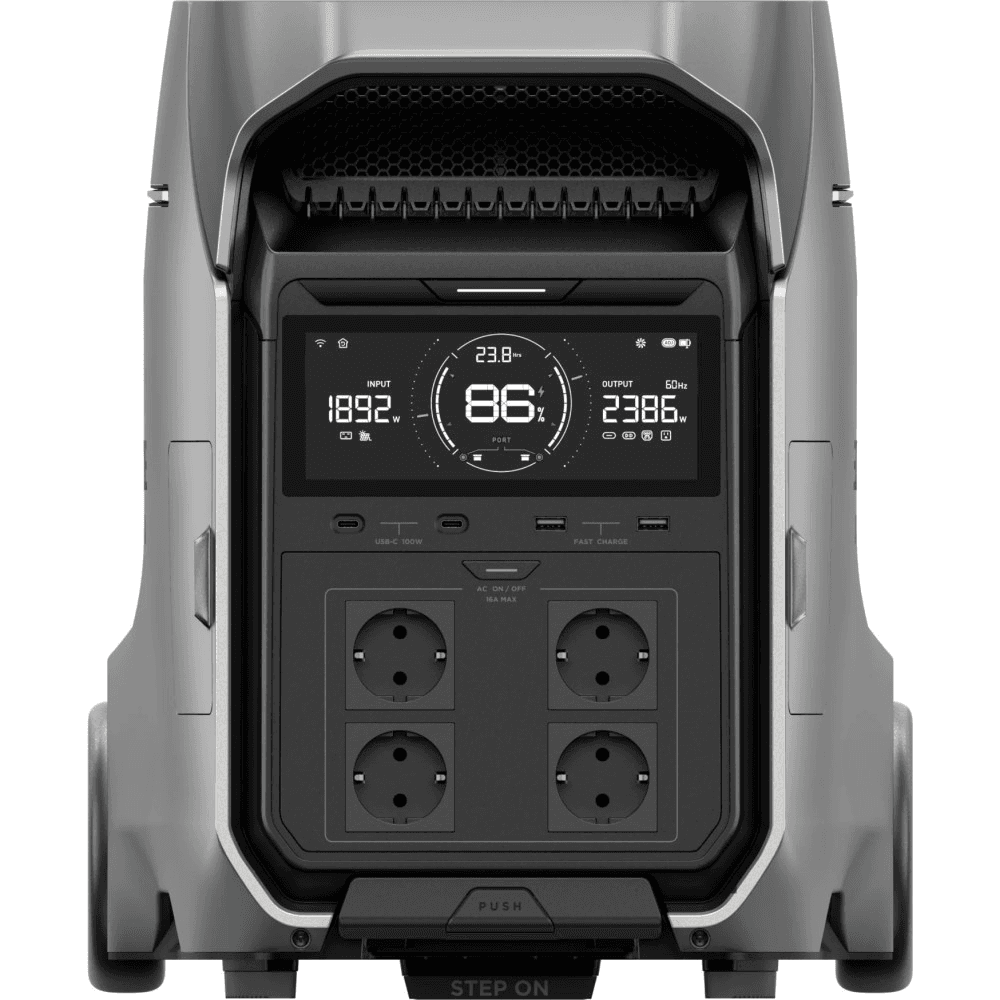 პორტატული ელექტრო სადგური EcoFlow DELTA Pro 3 4096Wh