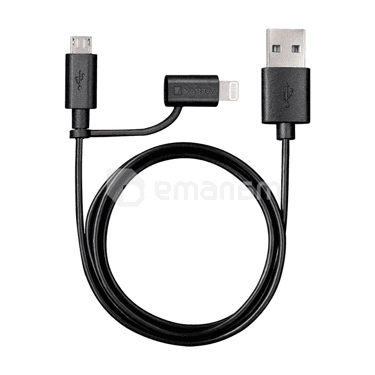 სადენი VARTA 1 მ Lightning micro usb connector