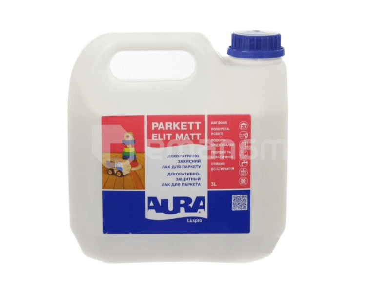 ლაქი Eskaro Aura Luxpro Parkett Elit matt 3 ლ