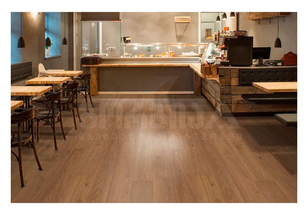 ლამინირებული იატაკი Loft  157*1290*8მმ LF707 Bakir Kestane