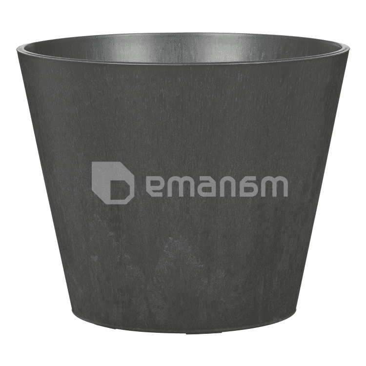 ქოთანი პლასტმასის ეზოს Scheurich 265/30 PURISTA+ CARBON