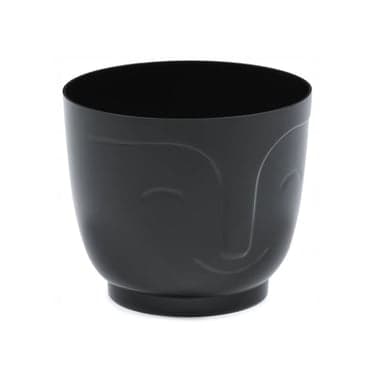 ქოთანი ყვავილის Lamela ATENA 185 cover - black 3,1L