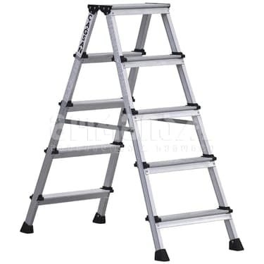 ალუმინის ორმხრივი კიბე 5x5 CGS OL5-LFD115AL