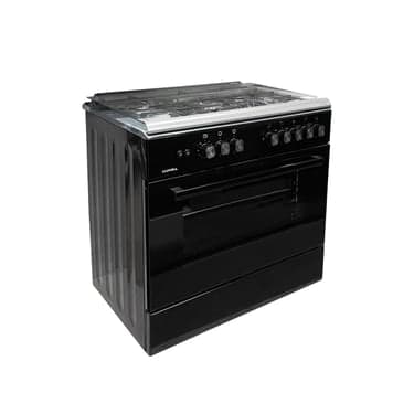 გაზქურა LUXELL LF699GG-50F INOX/BLACK