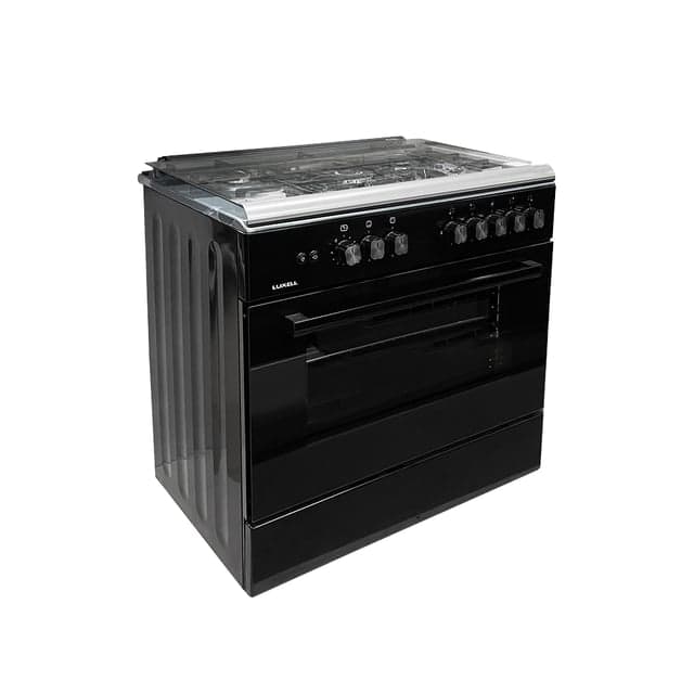 გაზქურა LUXELL LF699GG-50F INOX/BLACK