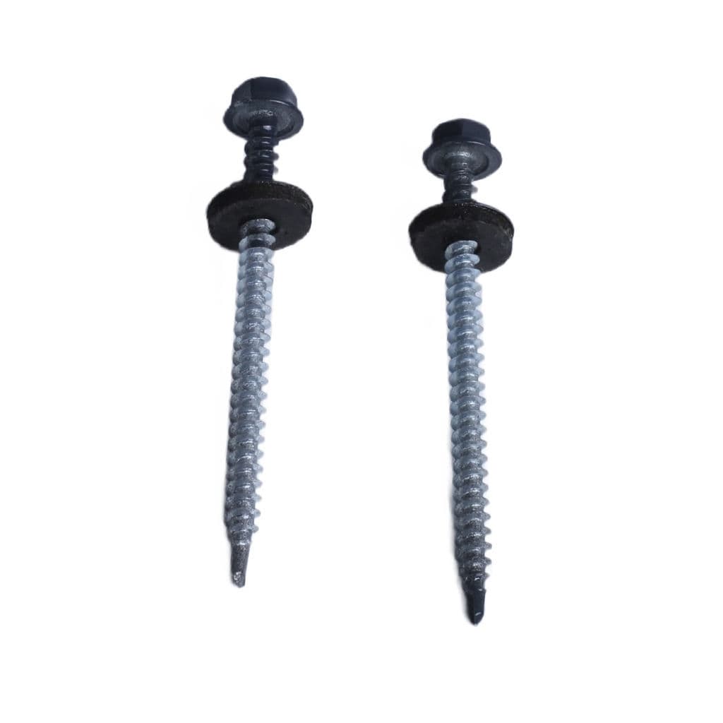 თვითმჭრელი ხრახნი ხისთვის 4.8X70 RAL 7024
