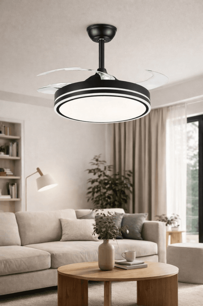 ჭაღი ვინტილიატორით 36W ZC-6801