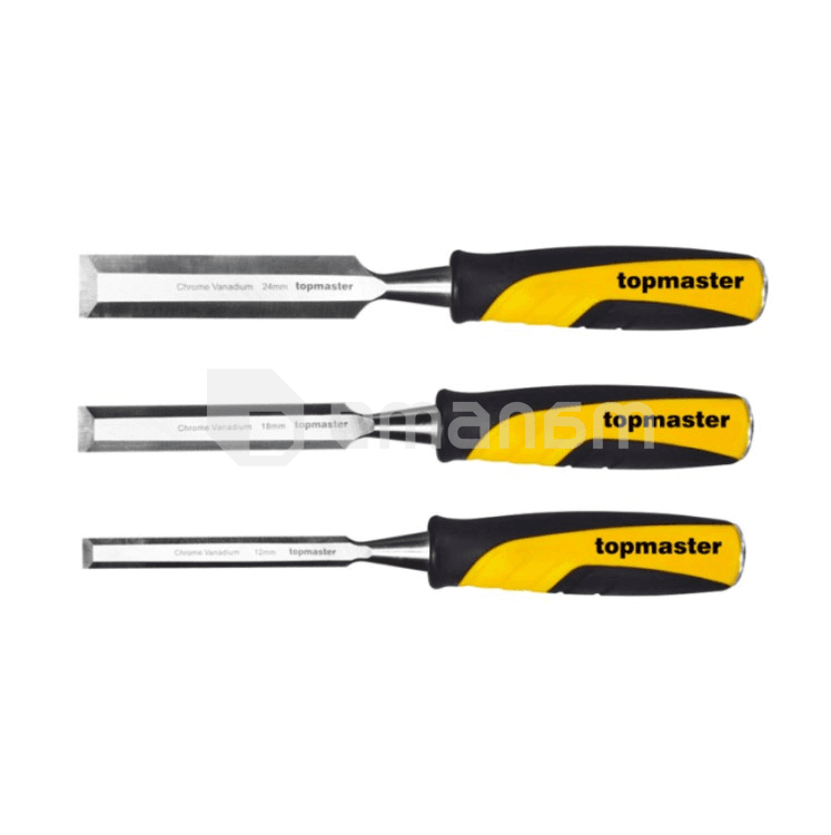 ნაკრები ღოჯის Topmaster TMP 65Mn 12 მმ 18 მმ 24 მმ 3 ც