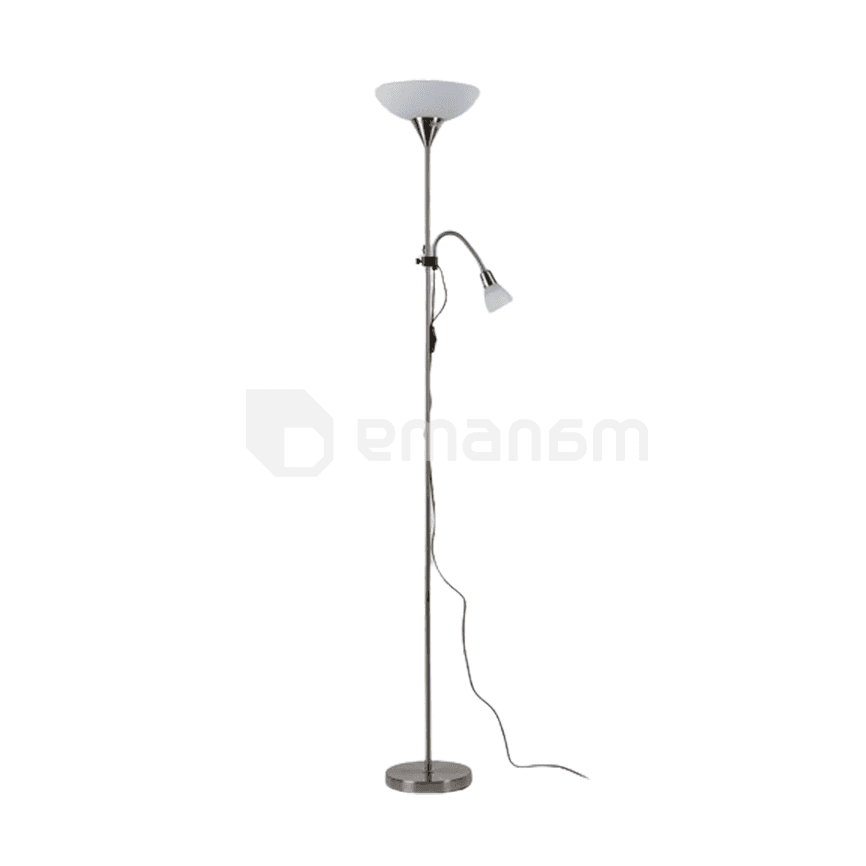 ტორშერი New Light 1 E27 1 Е14 хром белый ML60831C-2x 1653/01/3480