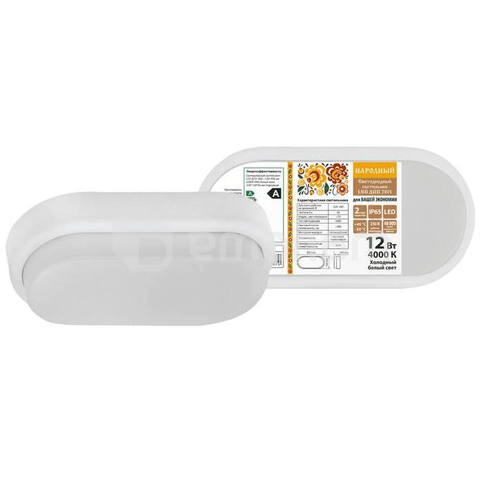 ჭერის სანათი LED TDM 12W 4000K