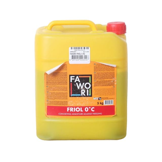 მზა დანამატი ბეტონისათვის FAWORI FRIOL 5 კგ