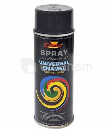 უნივერსალური სპრეი საღებავი Champion Universal Enamel 400მლ ანტრაციდი