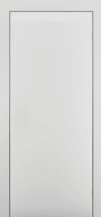 კარის ბლოკი Terminus Solid 801 თეთრი მქრქალი №801 38x700x2150 mm