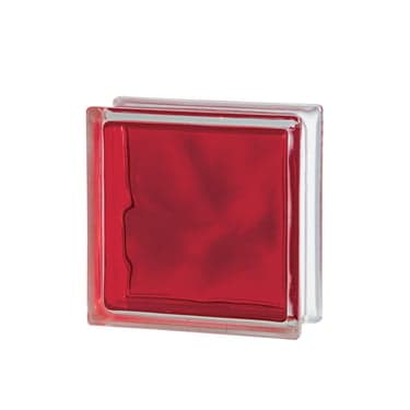 მინა ბლოკი Brilly Red 1919/8 wave