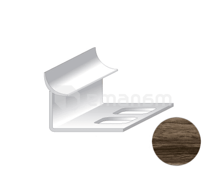 შიდა კუთხე ფილის Salag PVC 9/2500 მმ კაკალი ვენოსტა