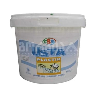 ინტერიერის საღებავი ÇBS USTA PLASTİK 10კგ.