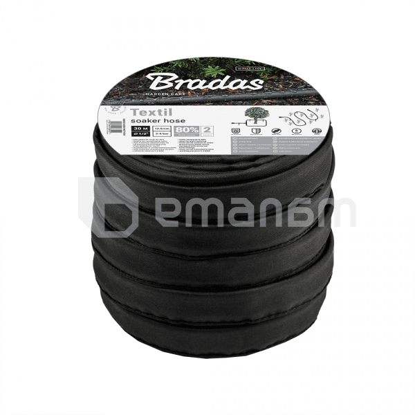 შლანგი ჟონვადი Bradas Soaker Textil Hose WSTH30 30 მ