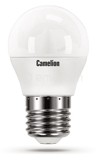 შუქდიოდური ნათურა Camelion LED12-G45/845/E27 4500K 12W E27