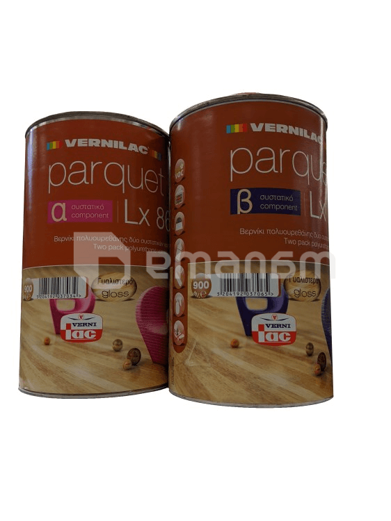ლაქი პარკეტის Vernilac LX 860 B New 1/1 პრიალა 900 მლ