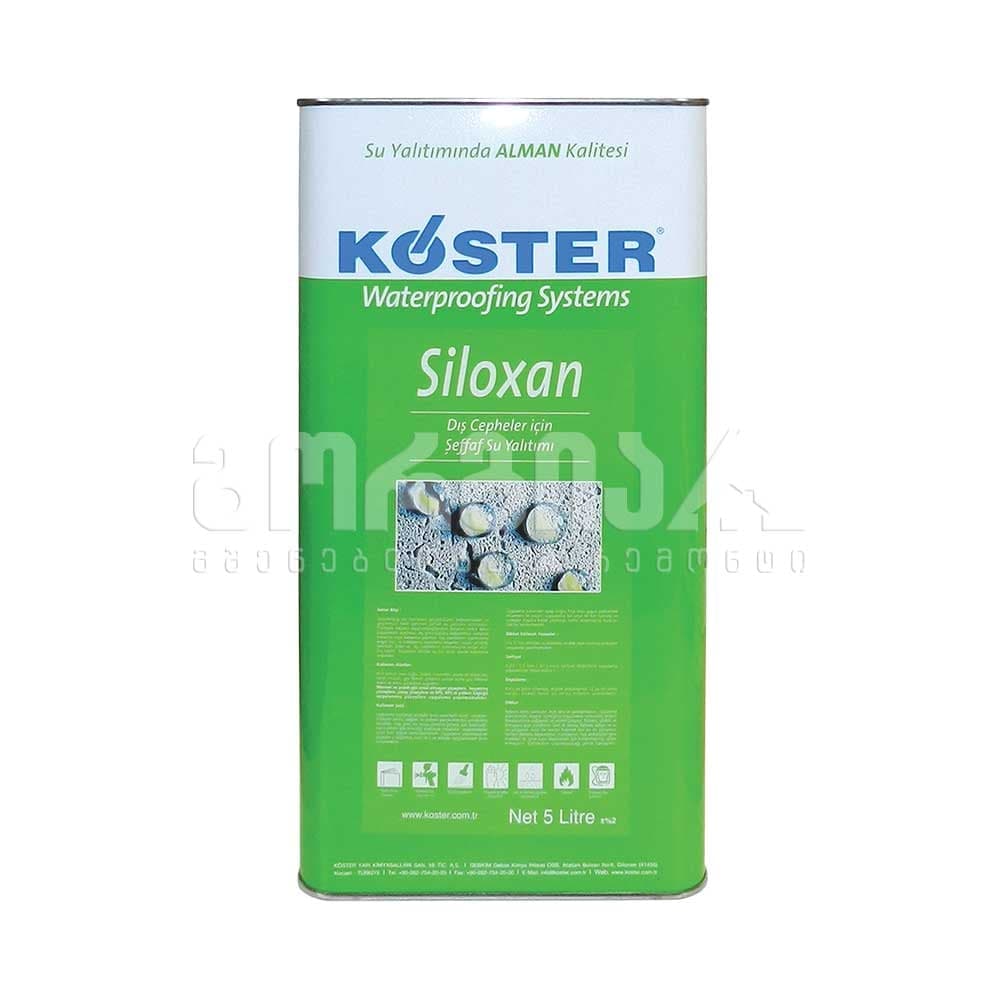 ჰიდროფობიზატორი 5ლტ. Koster Siloxan