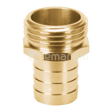 შემაერთებელი შლანგის Truper CM-3/4B გარე ხრახნი 3/4"