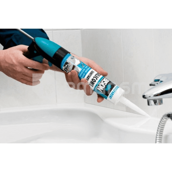 სილიკონი Bison Silicone Sanitary 280 მლ გამჭვირვალე