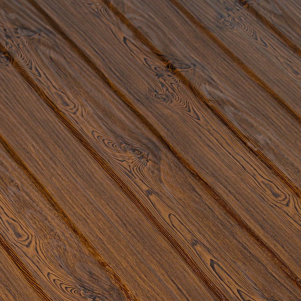 პროფილირებული ფერადი თუნუქი 0.35X1190 ხაოიანი WOOD DARK NOVA
