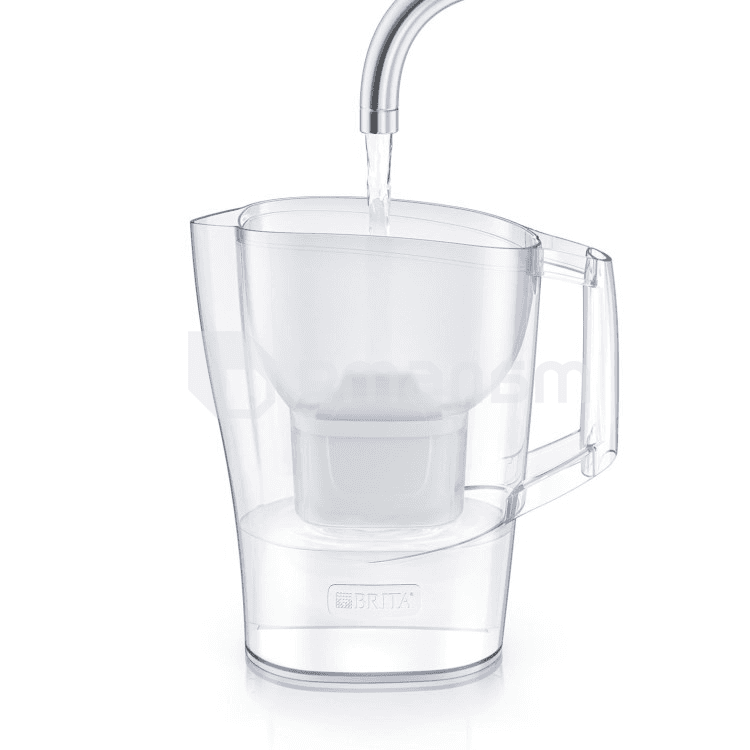 წყლის ფილტრი-დოქი  BritaAluna XL Me4w white mxplus Cu Emeao 3. 2.4L