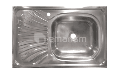 სამზარეულოს ნიჟარა მარჯვენა AIM 28 R 800x500 მმ