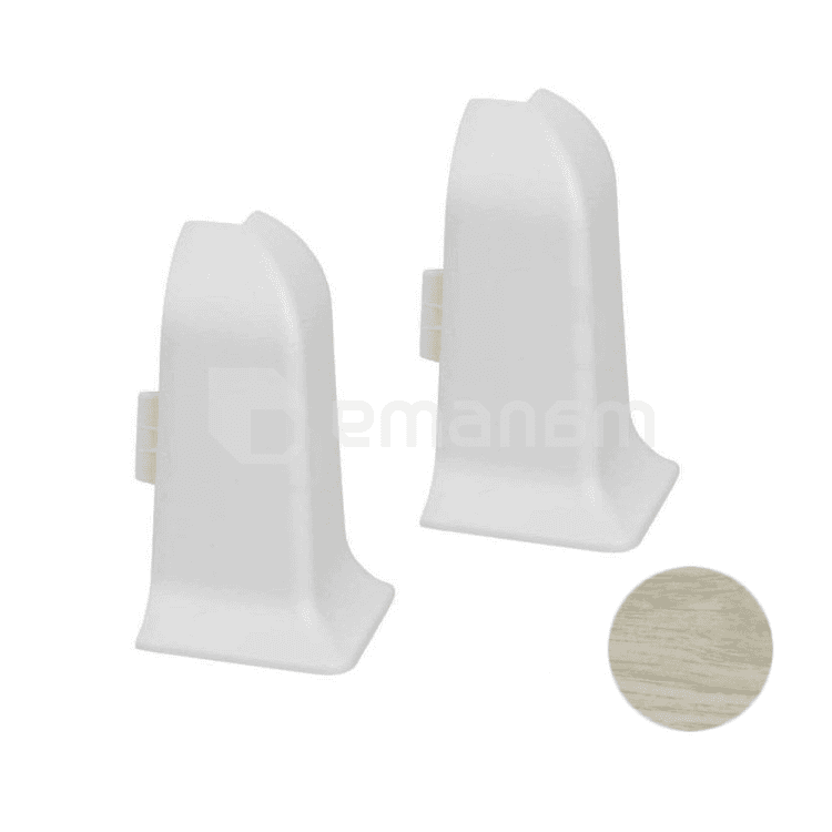 გარე კუთხე პლინტუსის VOX PVC Esquero E-602 ჭადარი არიზონა 2 ც.