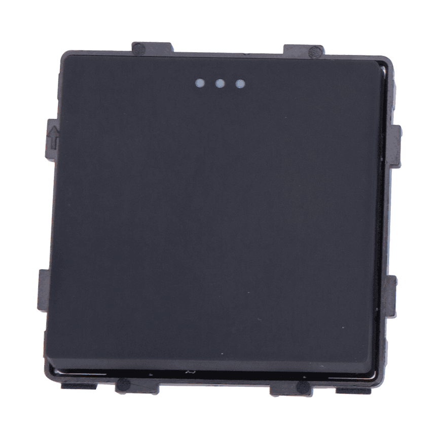 ჩამრთველი Socket Style Cross 1 1G-3W შავი