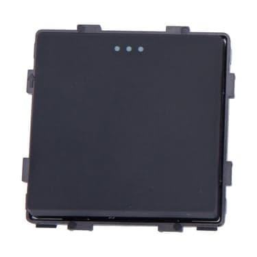 ჩამრთველი Socket Style Cross 1 1G-3W შავი