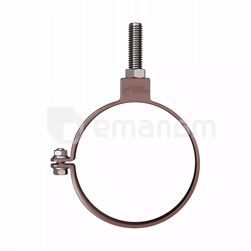 ცალუღი მილის უნივერსალური Technonicol L140 125/82 PVC ყავისფერი