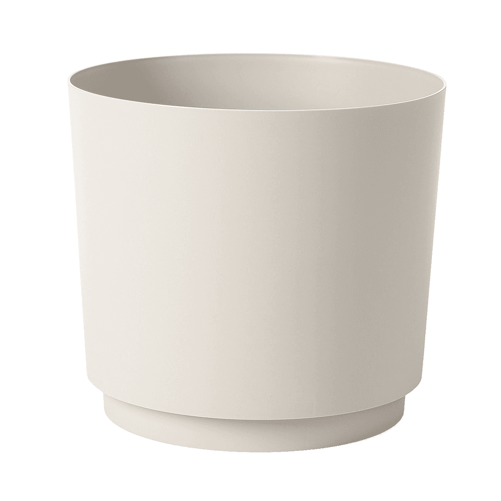 ქოთანი ყვავილის Lamela AURA 200 recycled cover - beige 4,7L