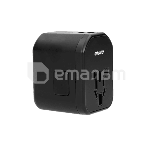 დამტენი უნივერსალური ORNO 2 USB 5В 2.4А 100-240V GOworld