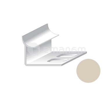 შიდა კუთხე ფილის Salag PVC 9/2500 მმ სპილოს ძვლისფერი