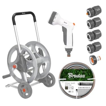 ურიკა მილით და აქსუარებით BRADAS SILVER PRO SET WL-AG33350SET1