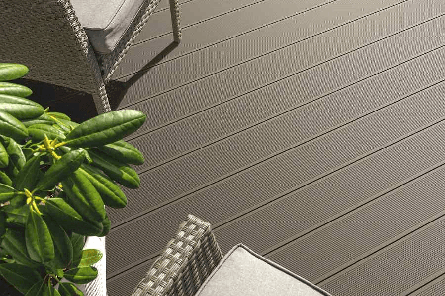 ტერასის დაფა BERGDECK WOOD Nut Brushed 1ც=0,36მ² 150x25x2400 მმ