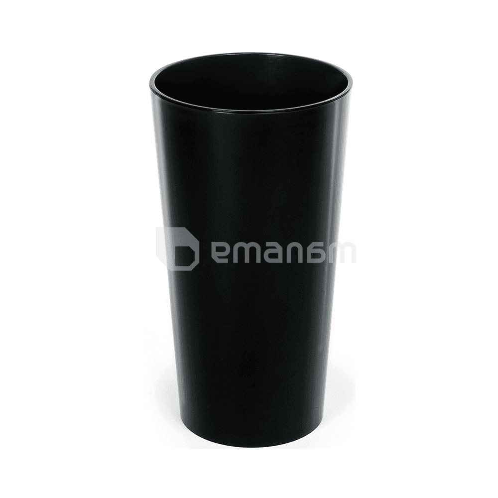 ქოთანი ყვავილის LAMELA Donica LILIA 400 - czarny 29,5 L